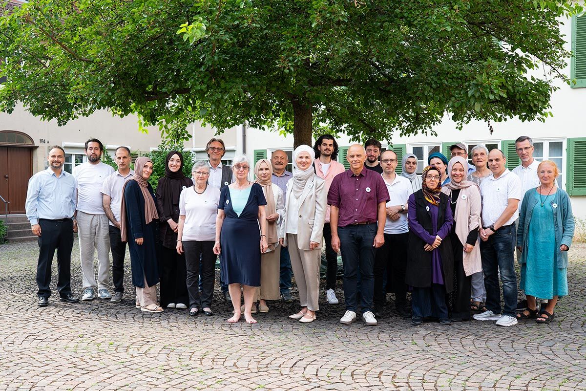 Teilnehmergruppe vor dem Stuttgarter Lehrhaus